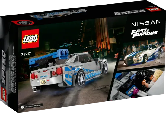 Picture of LEGO Speed Champions 76917 2 Fast 2 Furious Nissan Skyline GT-R