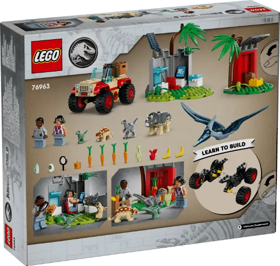 Picture of LEGO Jurassic World 76963 Baby Dinosaur Rescue Centre