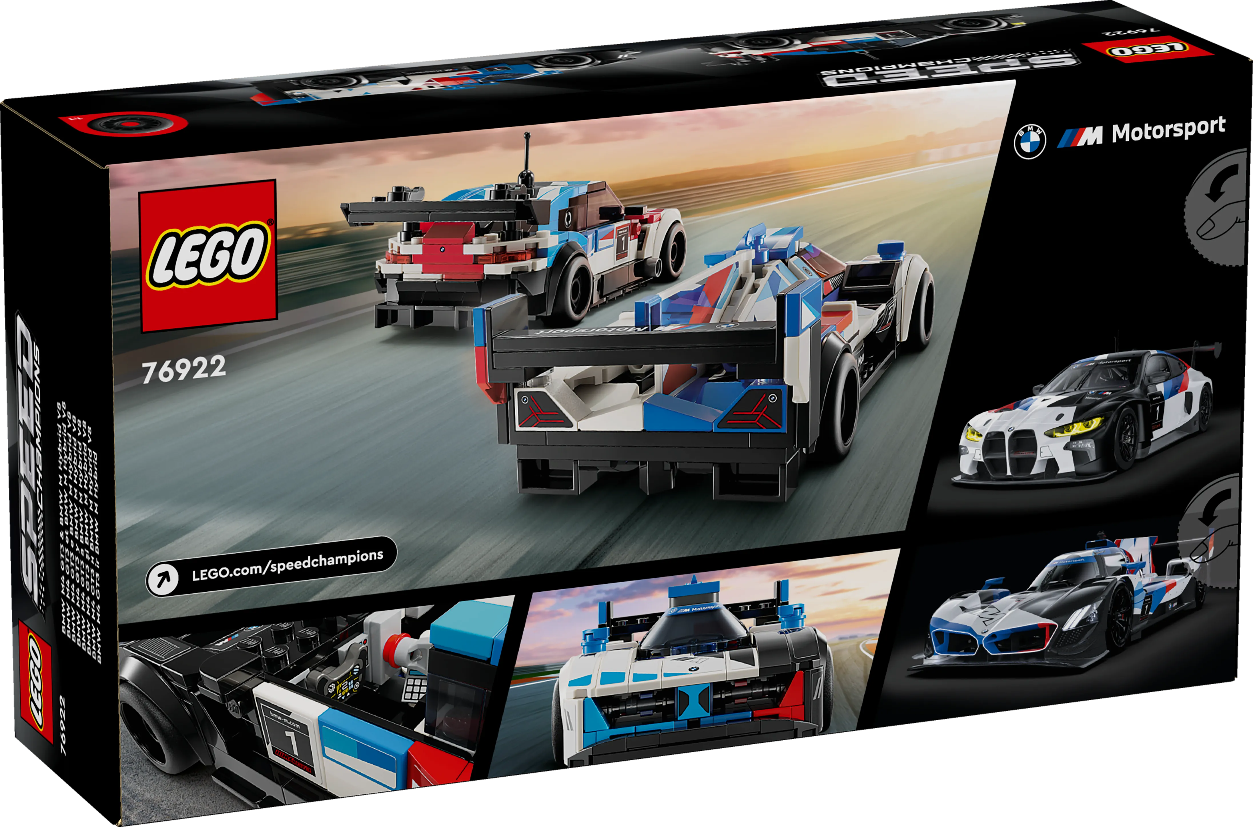 Picture of LEGO Speed Champions 76922 BMW M4 GT3 & BMW M Hybrid V8 Race Cars