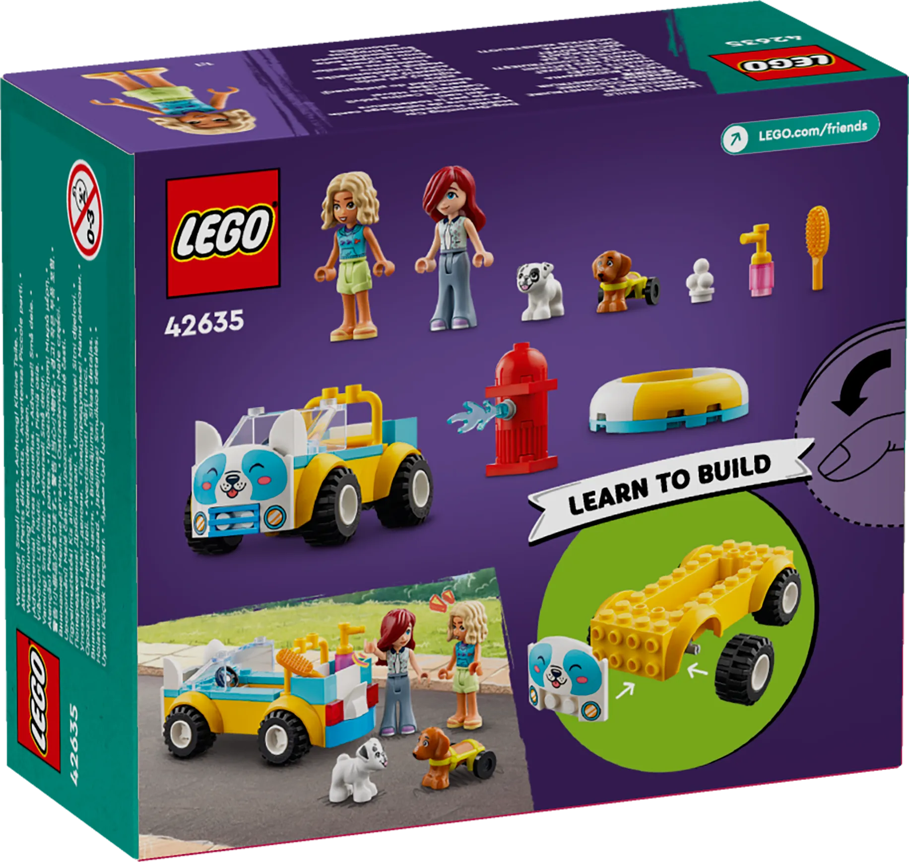 Picture of LEGO Friends 42635 Dog-Grooming Car