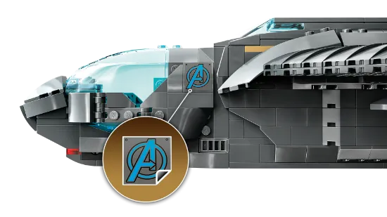 Picture of LEGO MARVEL 76248 The Avengers Quinjet