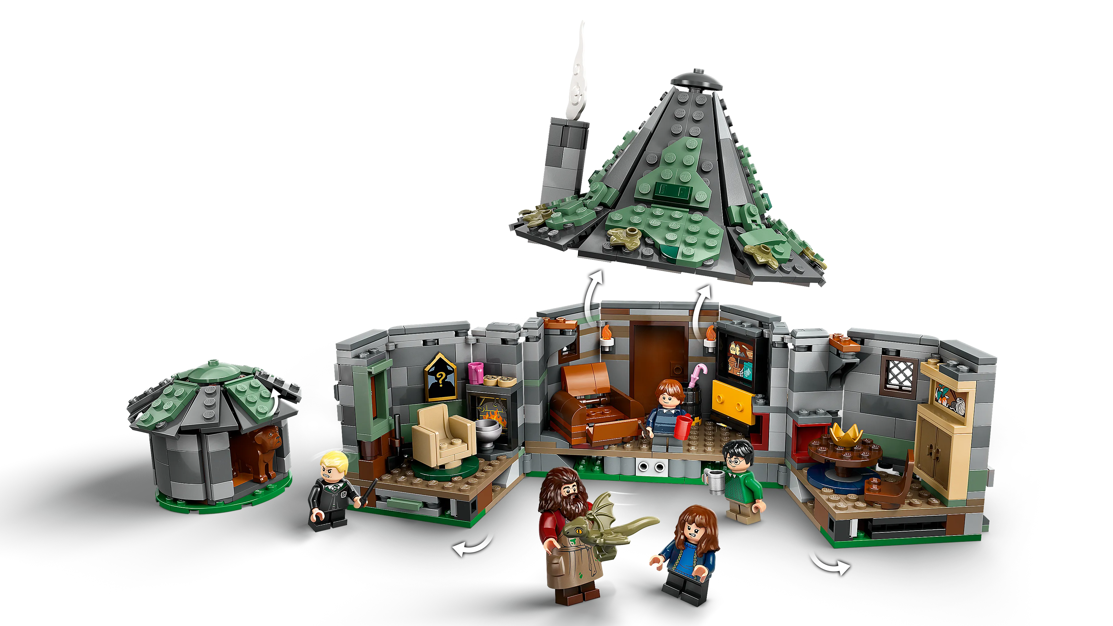 Picture of LEGO Harry Potter 76428 Hagrid's Hut: An Unexpected Visit