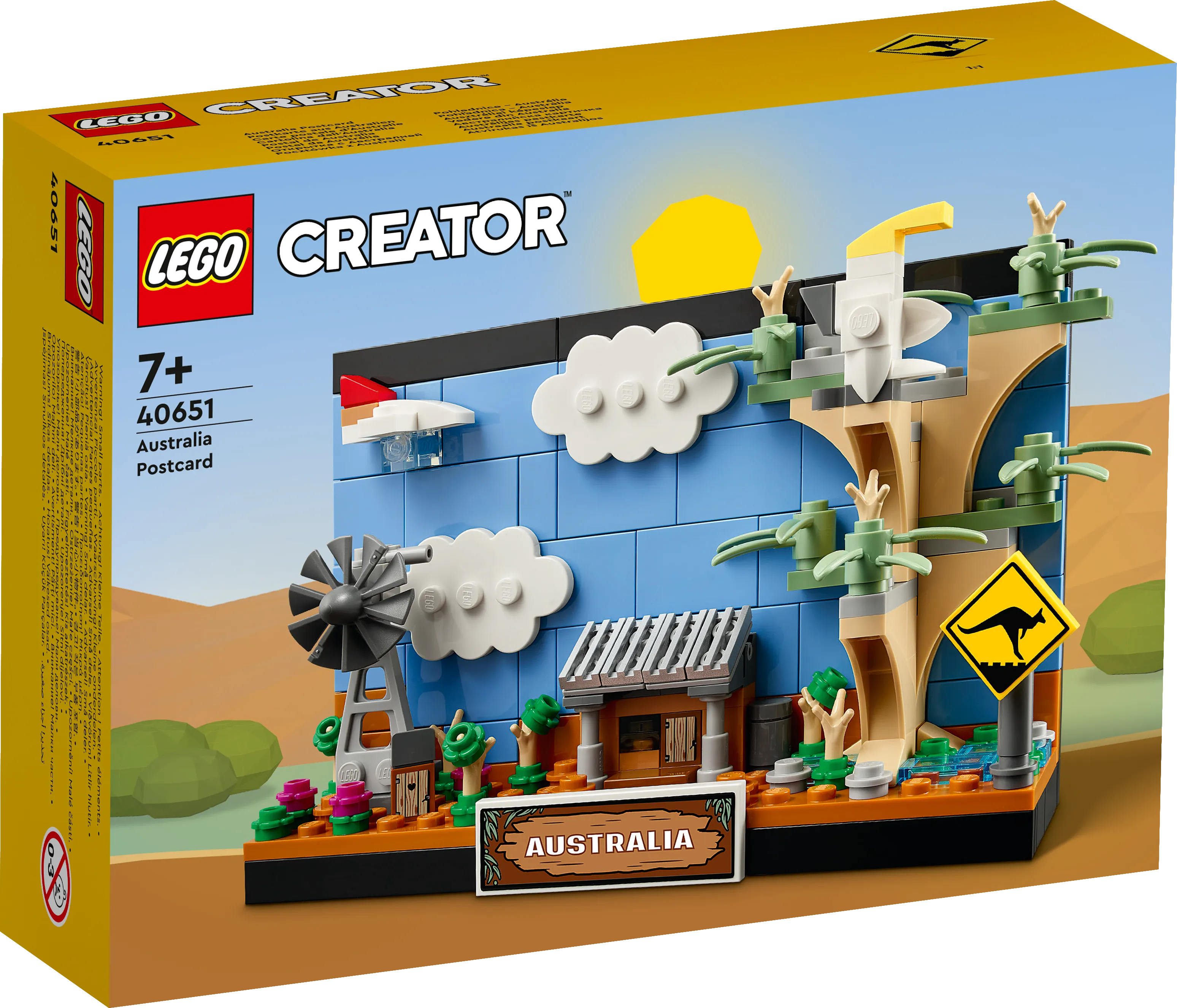 Picture of LEGO 40651 Australia Postcard