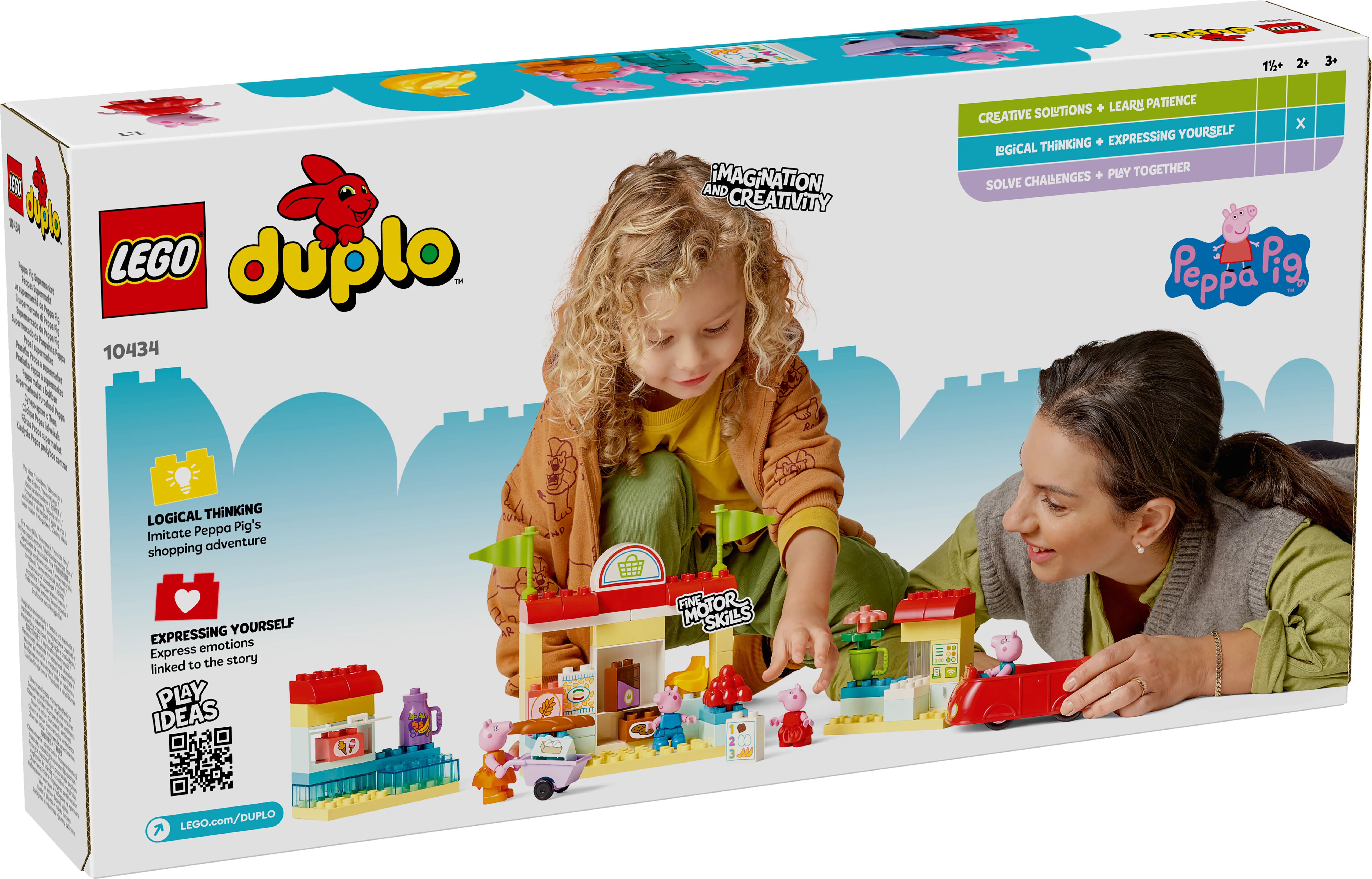 Picture of LEGO DUPLO Peppa Pig 10434 Peppa Pig Supermarket