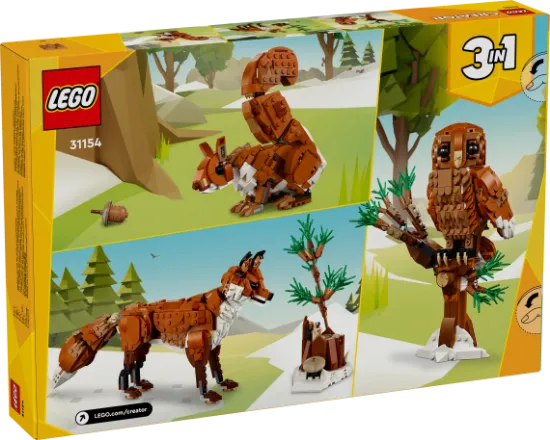 Picture of LEGO Creator 31154 Forest Animals: Red Fox