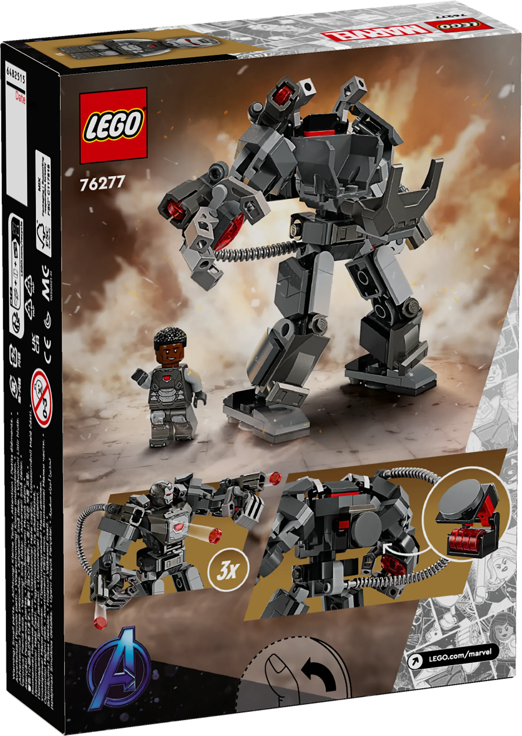 Picture of LEGO Super Heroes 76277 War Machine Mech Armor