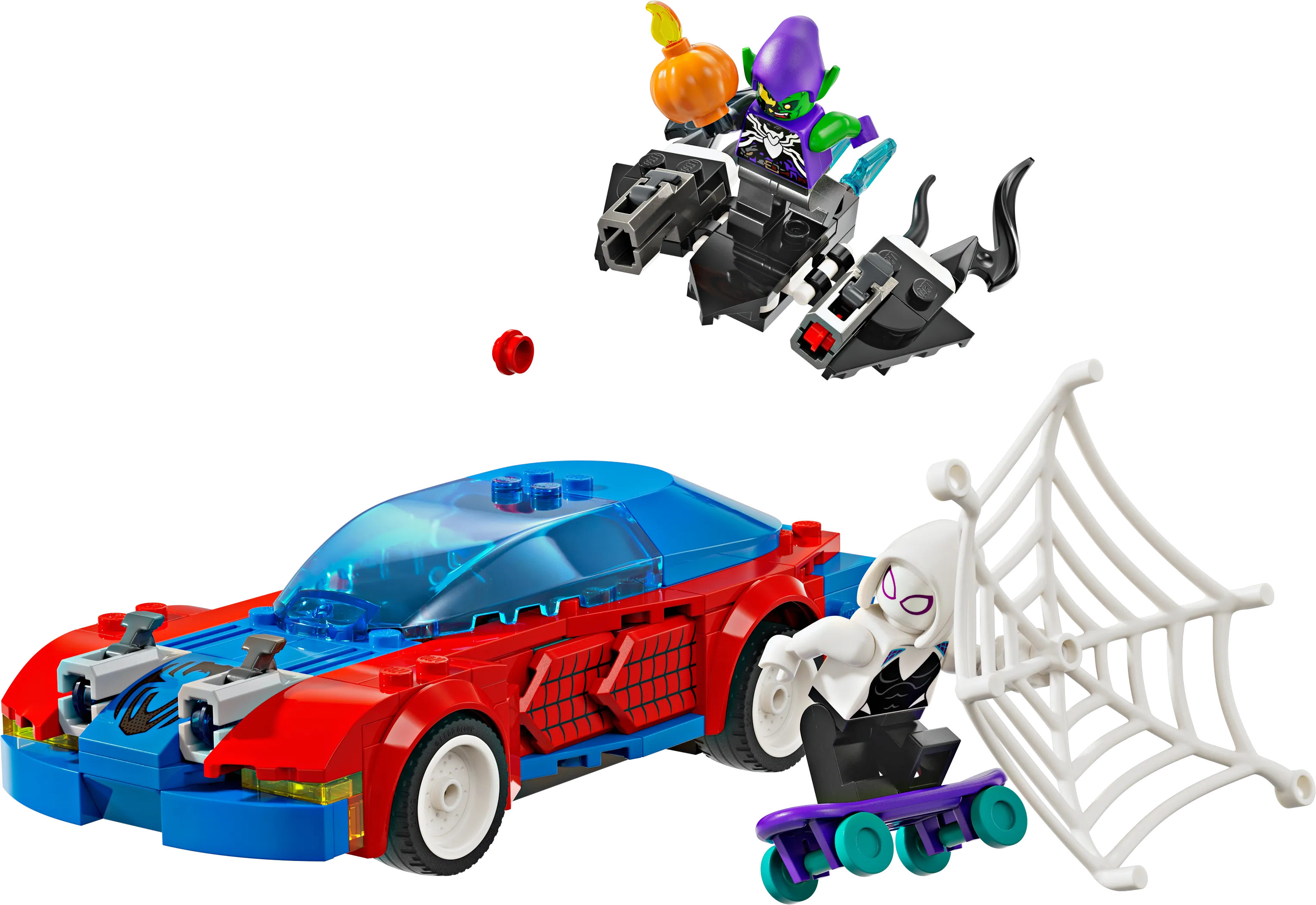 Picture of LEGO Super Heroes 76279 Spider-Man Race Car & Venom Green Goblin