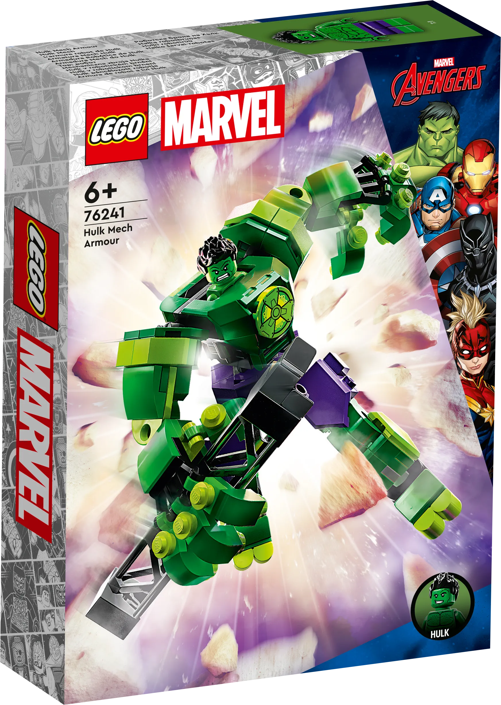 Picture of LEGO Super Heroes 76241 Hulk Mech Armor V29