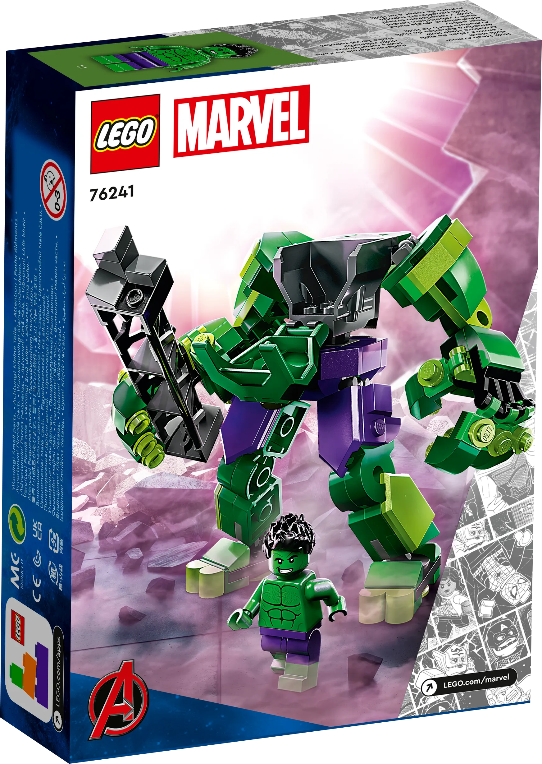 Picture of LEGO Super Heroes 76241 Hulk Mech Armor V29