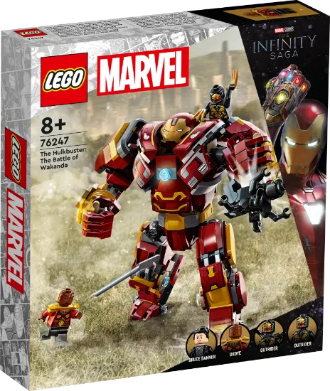 Picture of LEGO Super Heroes 76247 The Hulkbuster: The Battle of Wakanda