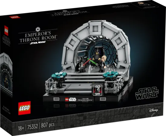 Picture of LEGO Star Wars 75352 Emperor's Throne Room Diorama