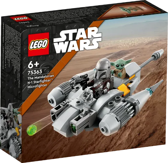 Picture of LEGO Star Wars 75363 The Mandalorian’s N-1 Starfighter Microfighter