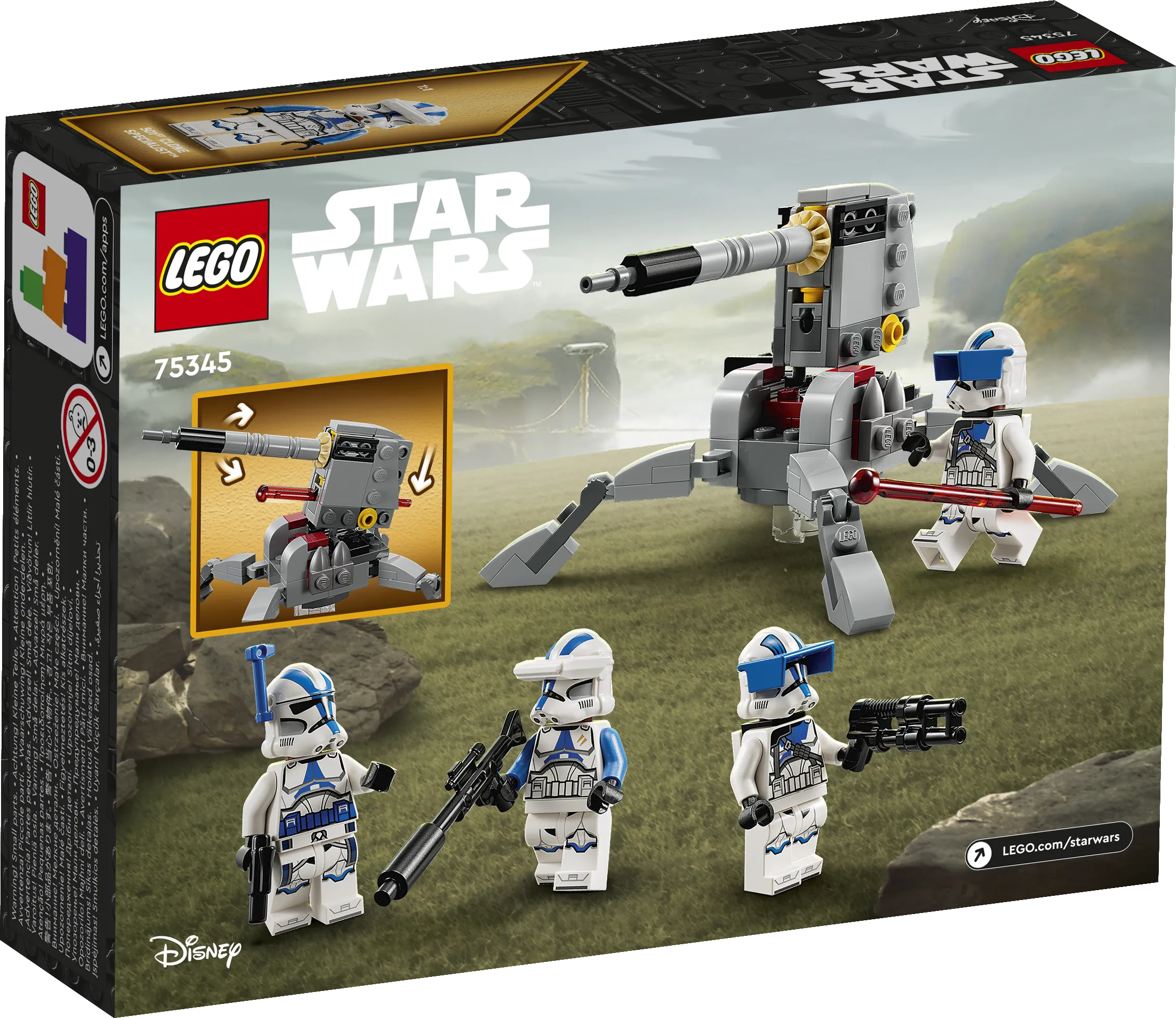 Picture of LEGO Star Wars 75345 501st Clone Troopers™ Battle Pack