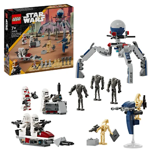 Picture of LEGO Star Wars 75372 Clone Trooper & Battle Droid Battle Pack