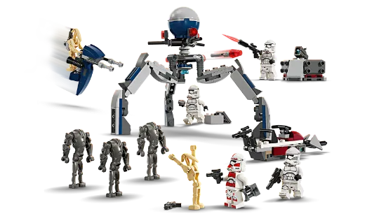 Picture of LEGO Star Wars 75372 Clone Trooper & Battle Droid Battle Pack