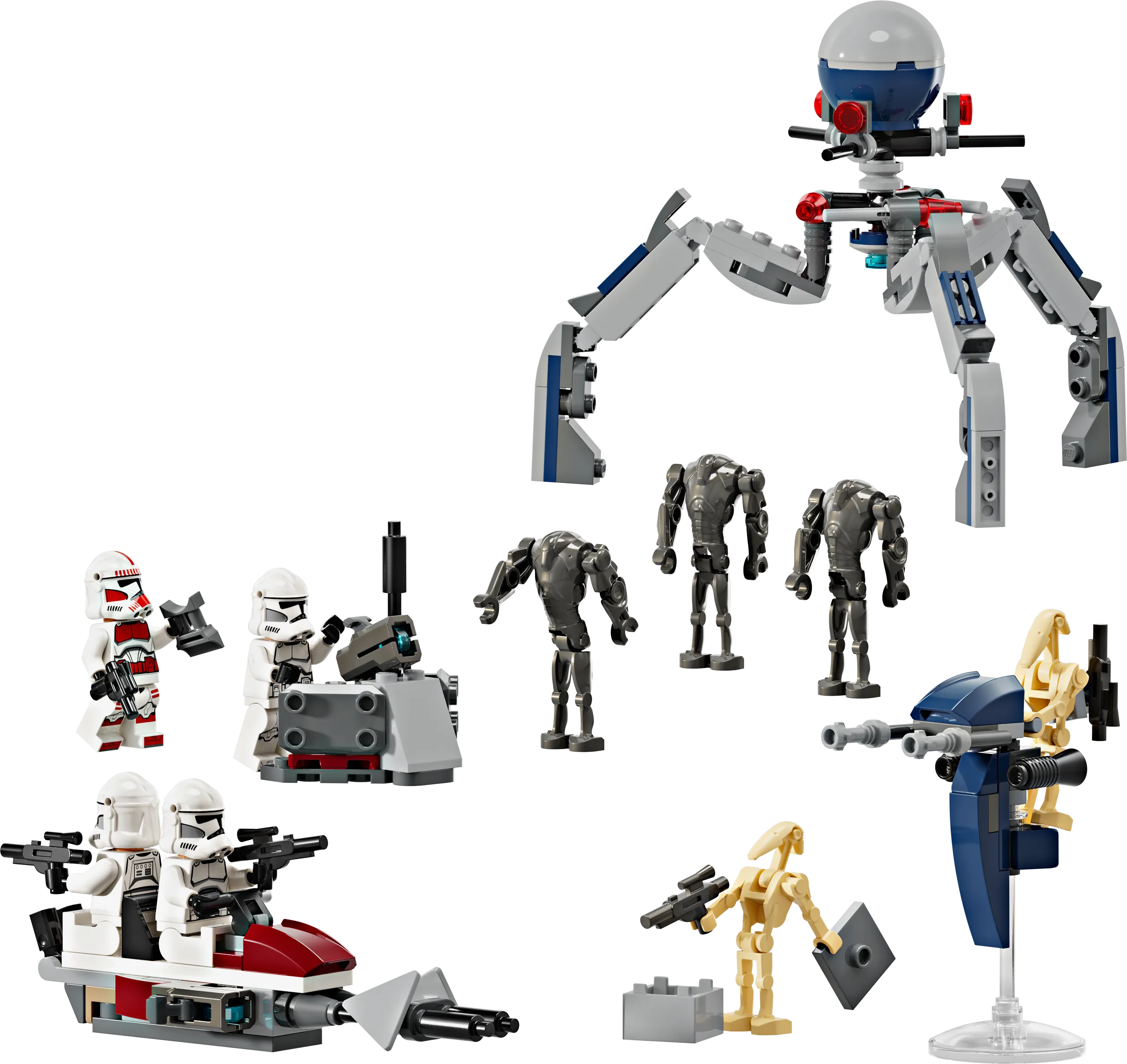 Picture of LEGO Star Wars 75372 Clone Trooper & Battle Droid Battle Pack