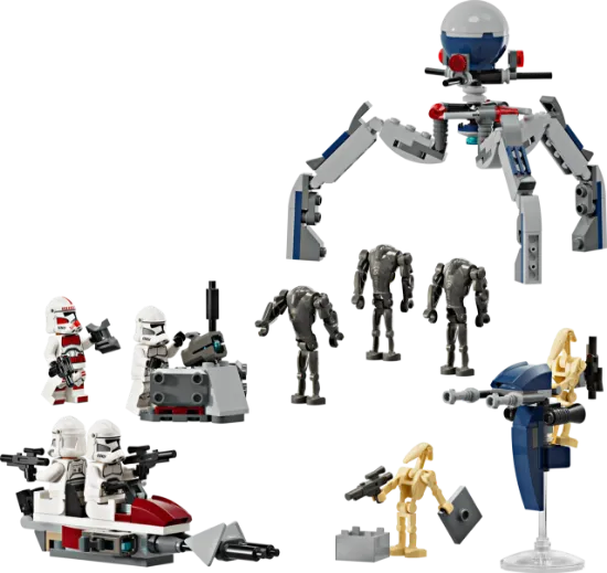 Picture of LEGO Star Wars 75372 Clone Trooper & Battle Droid Battle Pack