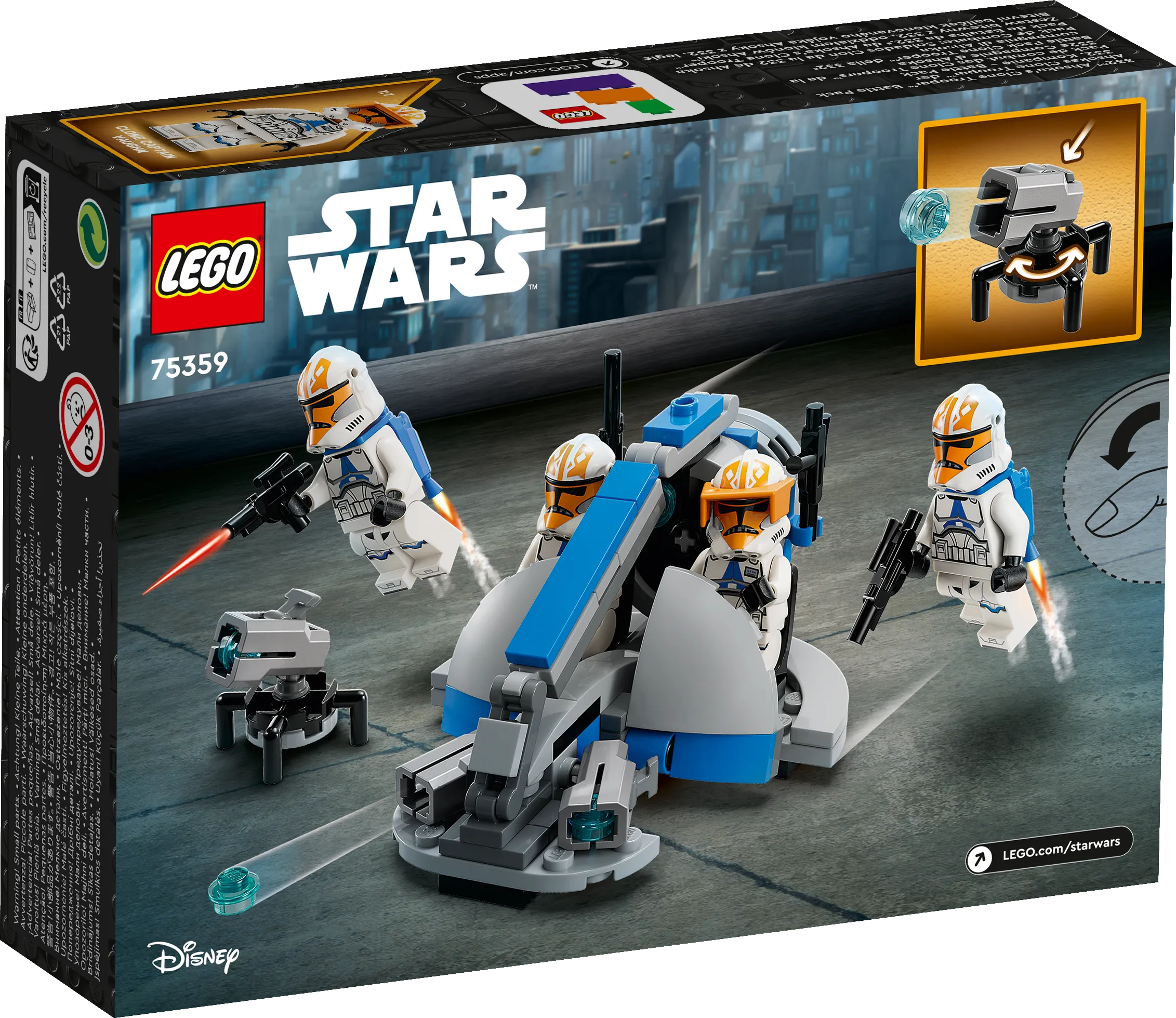 Picture of LEGO Star Wars 75359 332nd Ahsoka’s Clone Trooper Battle Pack