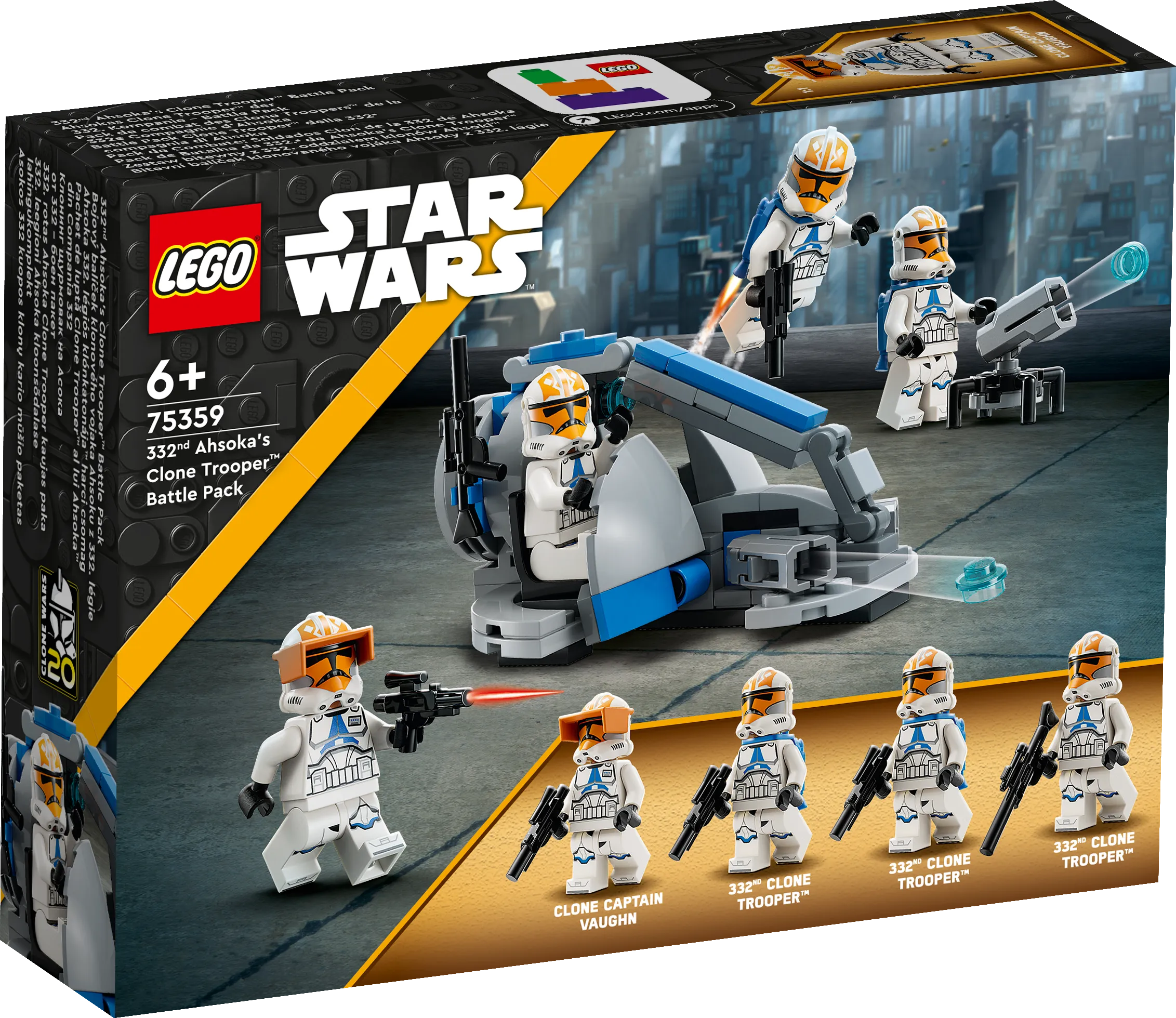 Picture of LEGO Star Wars 75359 332nd Ahsoka’s Clone Trooper Battle Pack