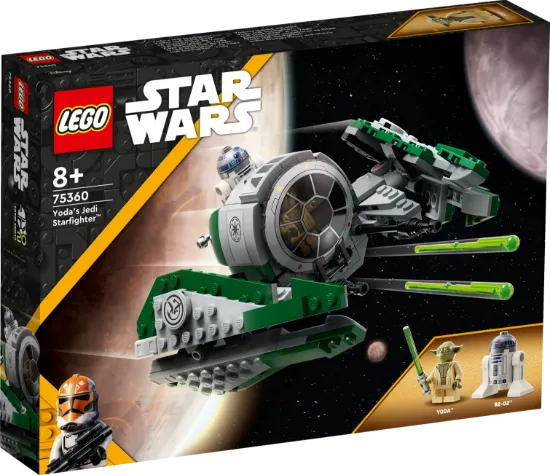 Picture of LEGO Star Wars 75360 Yoda’s Jedi Starfighter Building Toy Set