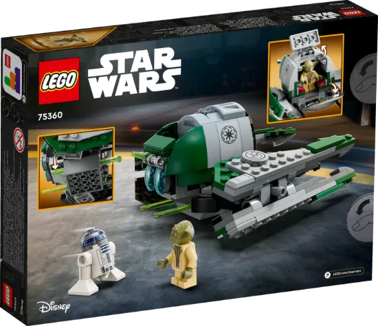 Picture of LEGO Star Wars 75360 Yoda’s Jedi Starfighter Building Toy Set