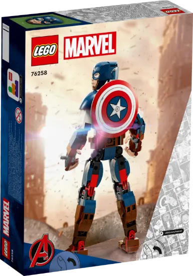 Picture of LEGO Super Heroes 76258 Captain America Construction Figure