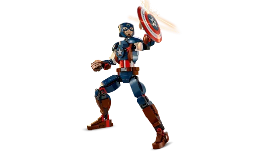 Picture of LEGO Super Heroes 76258 Captain America Construction Figure