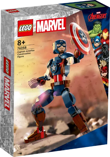 Picture of LEGO Super Heroes 76258 Captain America Construction Figure