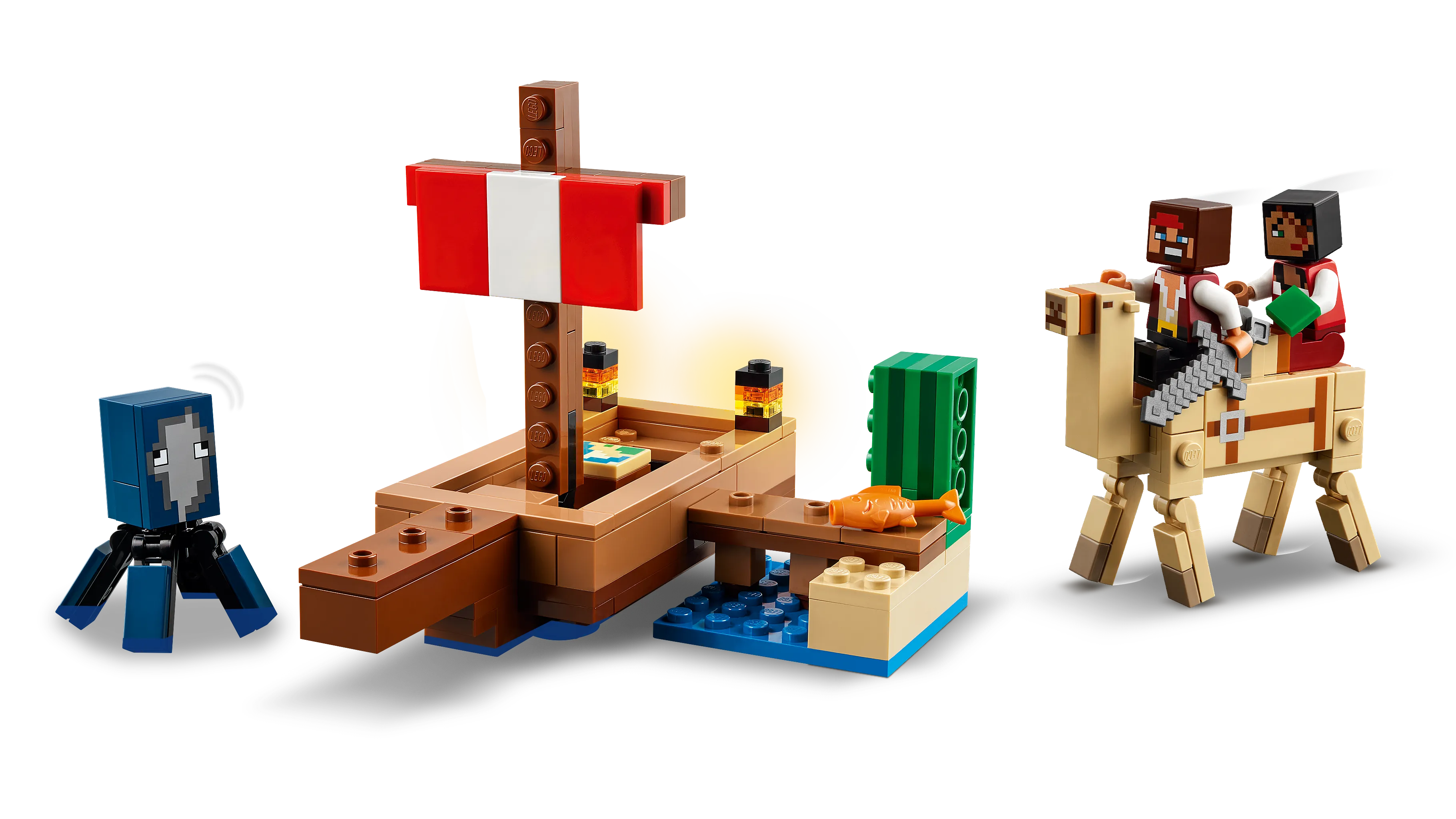 Picture of LEGO Minecraft 21259 The Pirate Ship Voyage