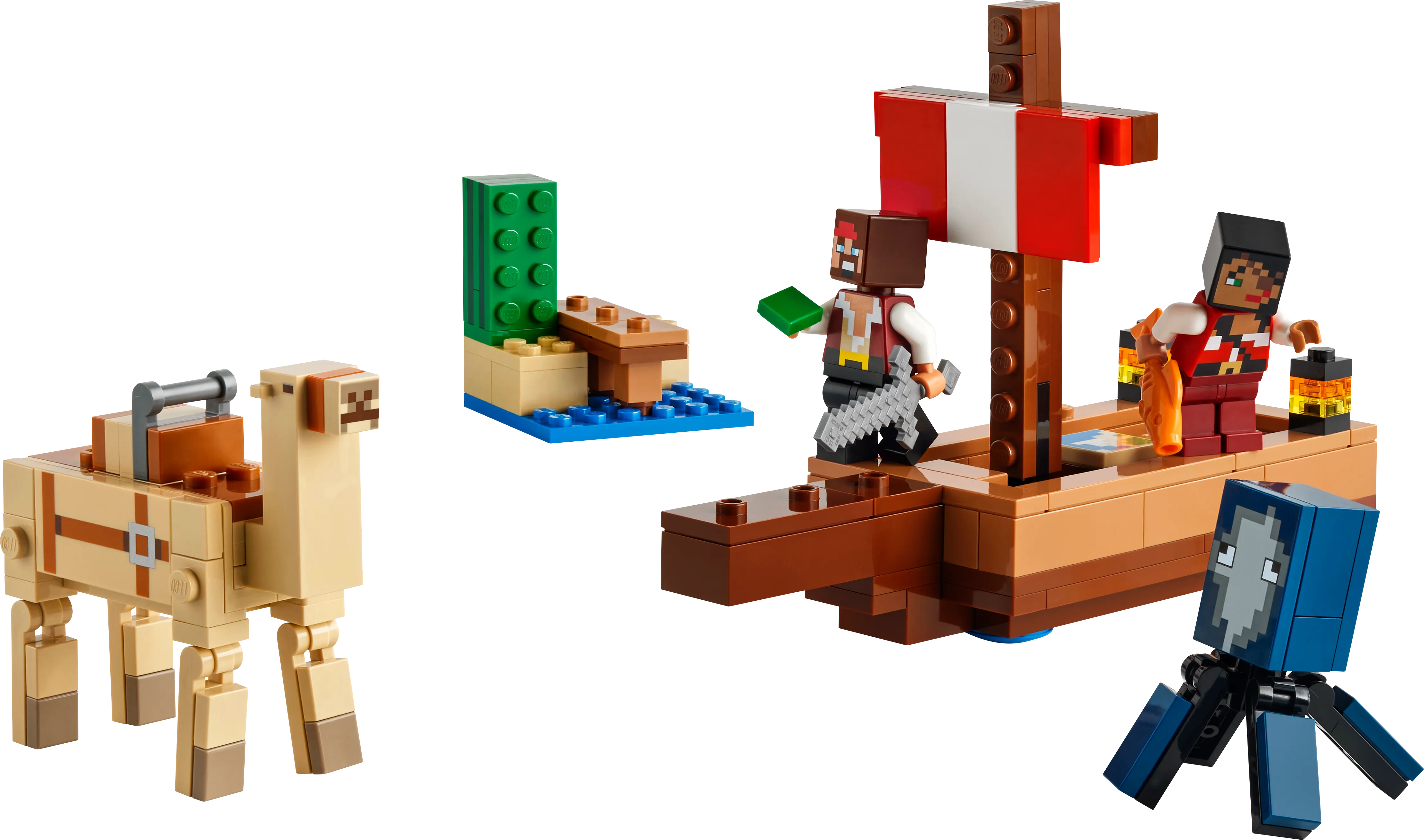 Picture of LEGO Minecraft 21259 The Pirate Ship Voyage