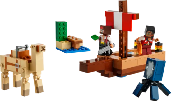 Picture of LEGO Minecraft 21259 The Pirate Ship Voyage