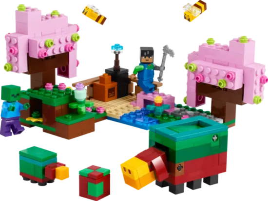 Picture of LEGO Minecraft 21260 The Cherry Blossom Garden