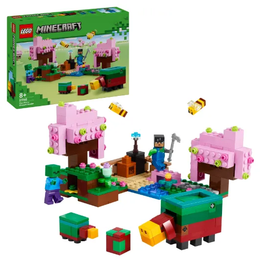 Picture of LEGO Minecraft 21260 The Cherry Blossom Garden