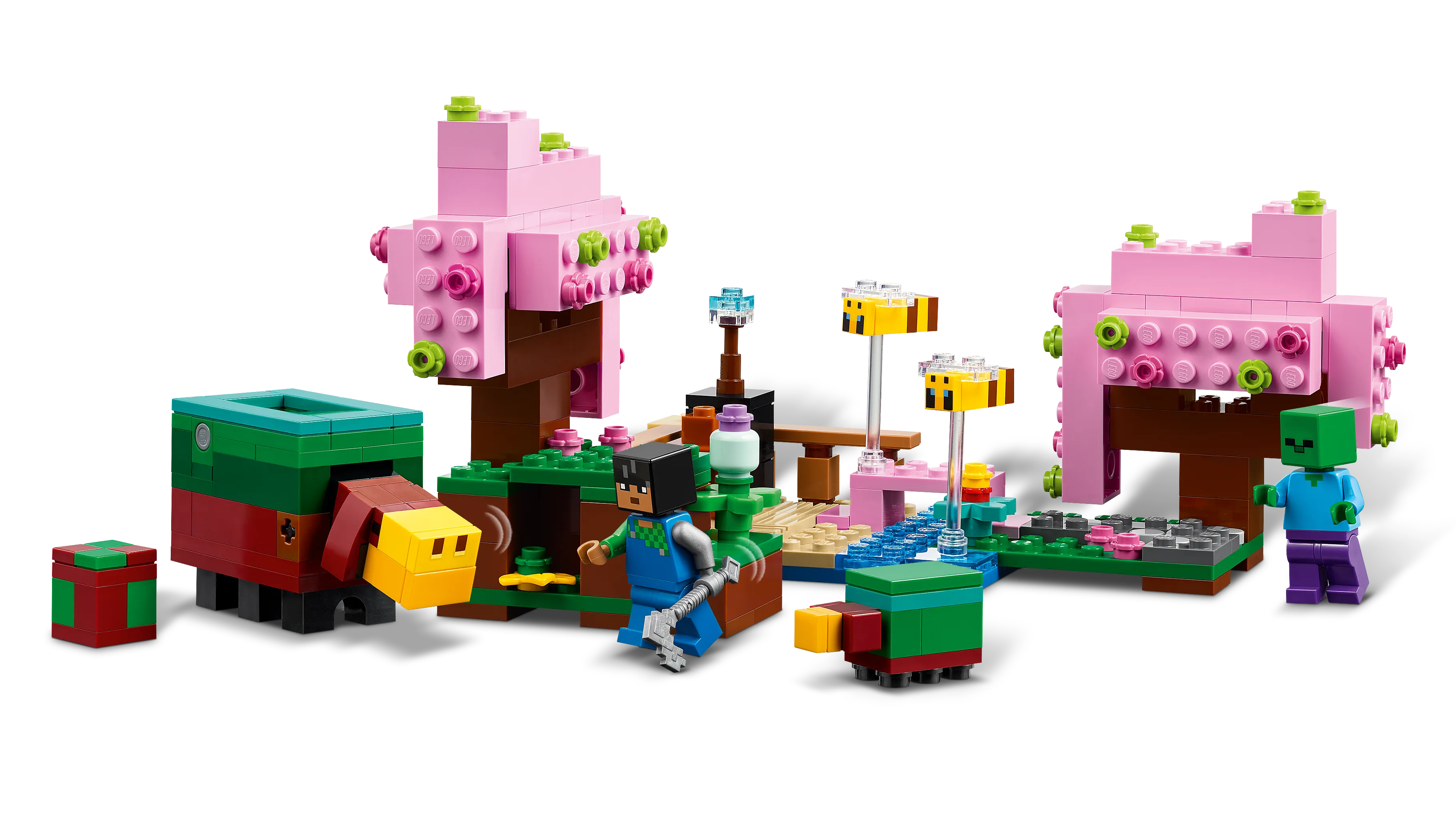 Picture of LEGO Minecraft 21260 The Cherry Blossom Garden