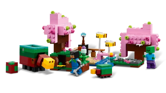 Picture of LEGO Minecraft 21260 The Cherry Blossom Garden