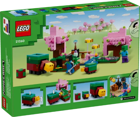 Picture of LEGO Minecraft 21260 The Cherry Blossom Garden