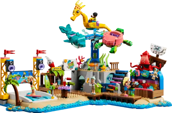 Picture of LEGO Friends 41737 Beach Amusement Park