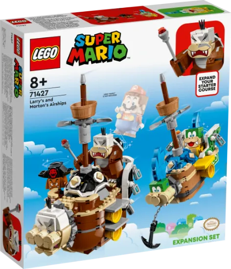 Picture of LEGO Super Mario 71427 Larry’s and Morton’s Airships Expansion Set