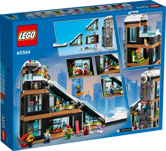 Picture of LEGO City 60366 Ski and Climbing Center