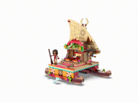 Picture of LEGO Disney 43210 Moana's Wayfinding Boat