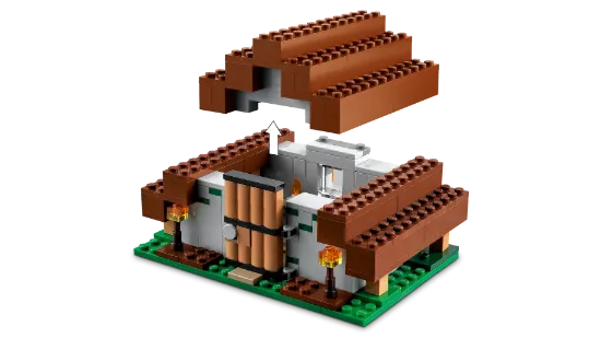 Picture of LEGO Minecraft  21190 The Abandoned Village