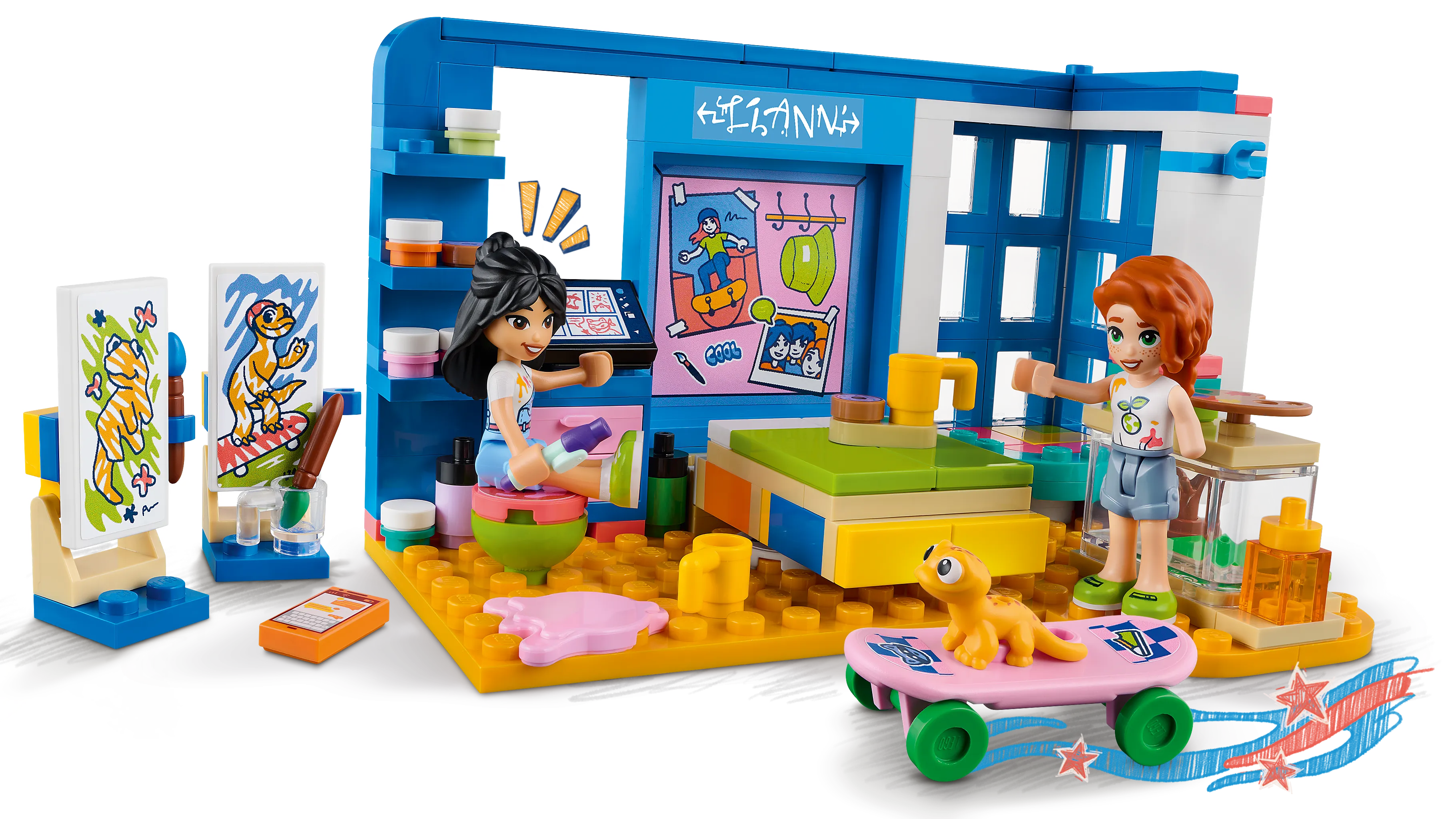 Picture of LEGO Friends 41739 Liann's Room