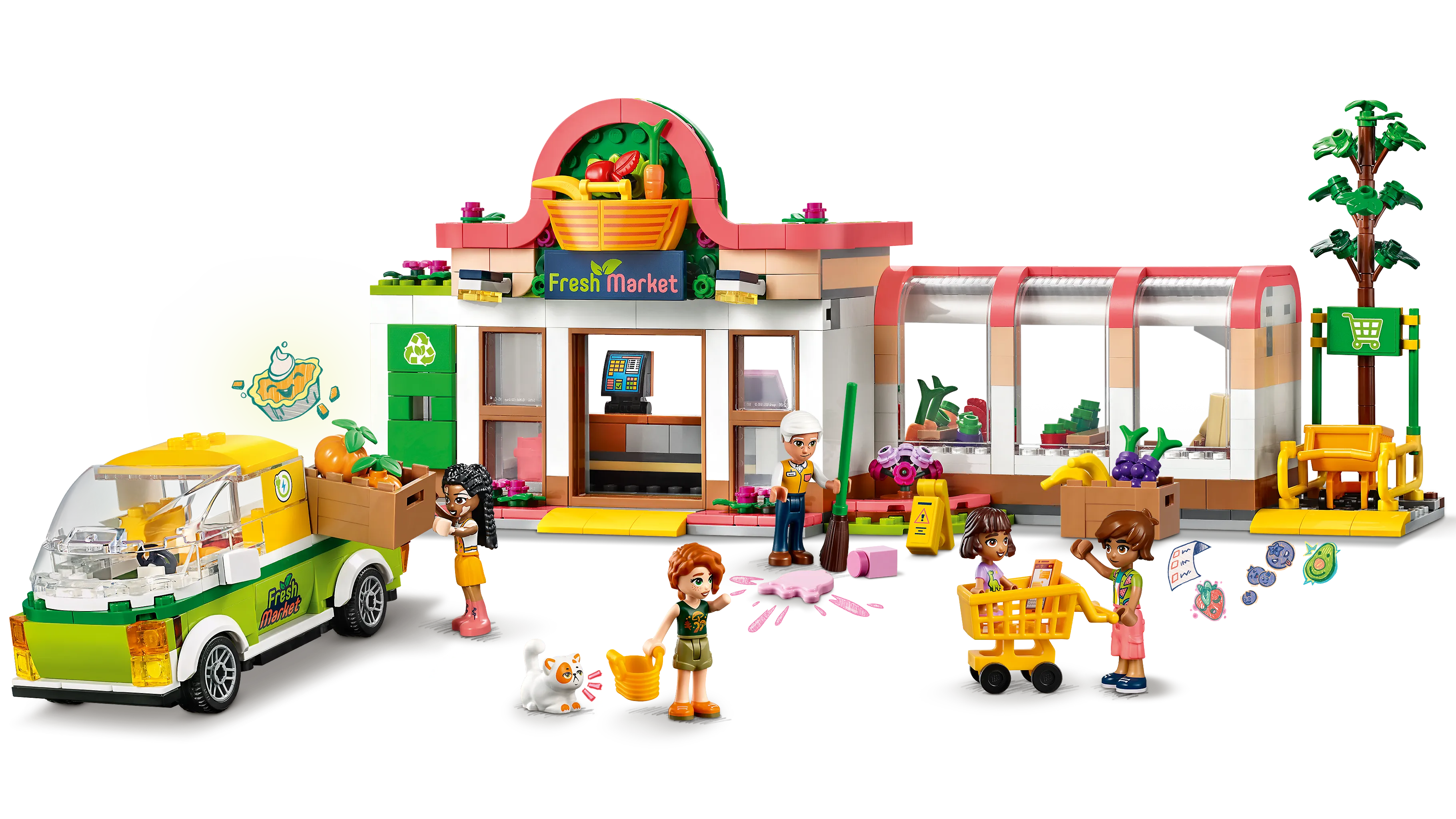 Picture of LEGO Friends 41729 Organic Grocery Store