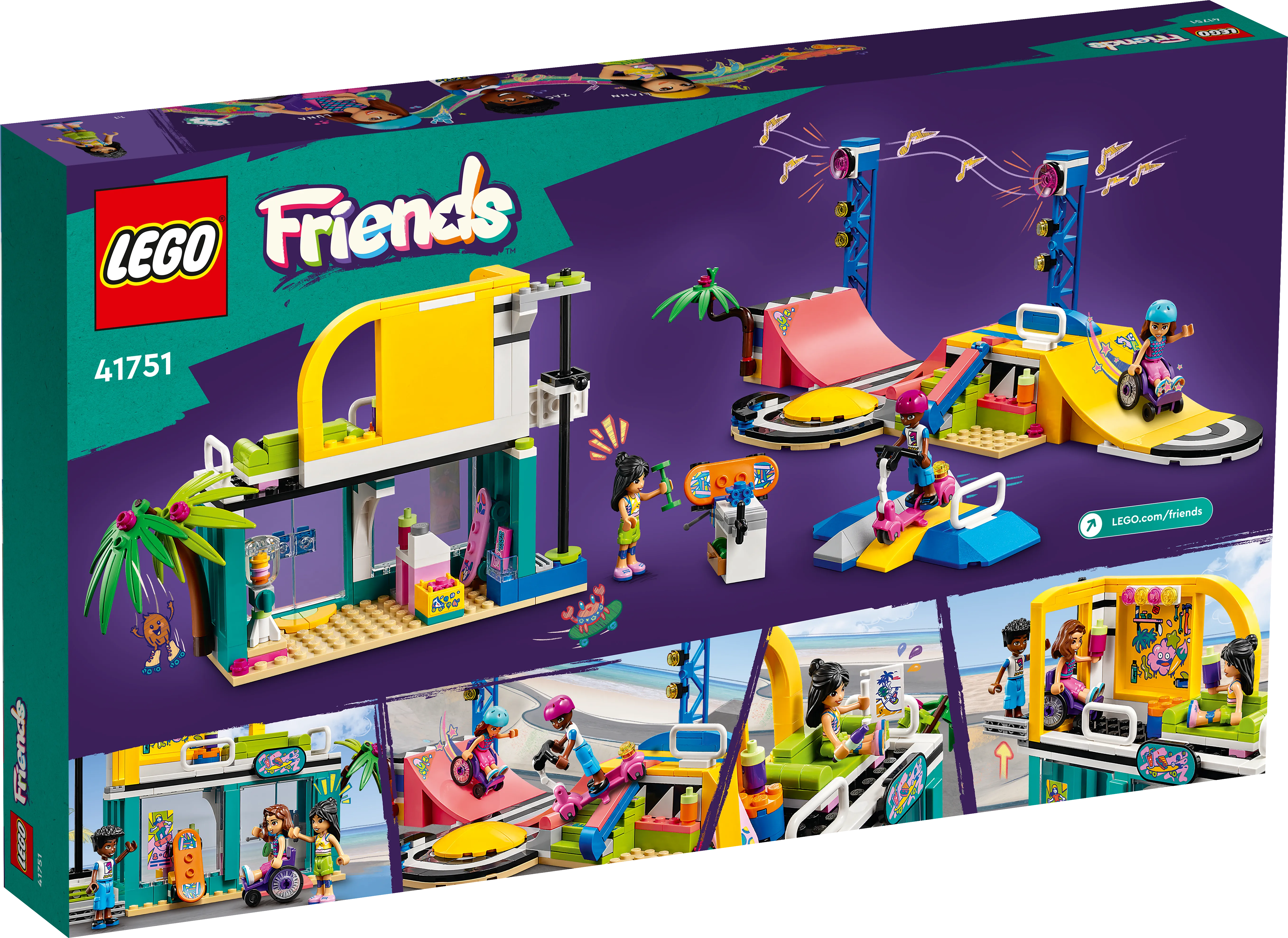 Picture of LEGO Friends 41751 Skate Park