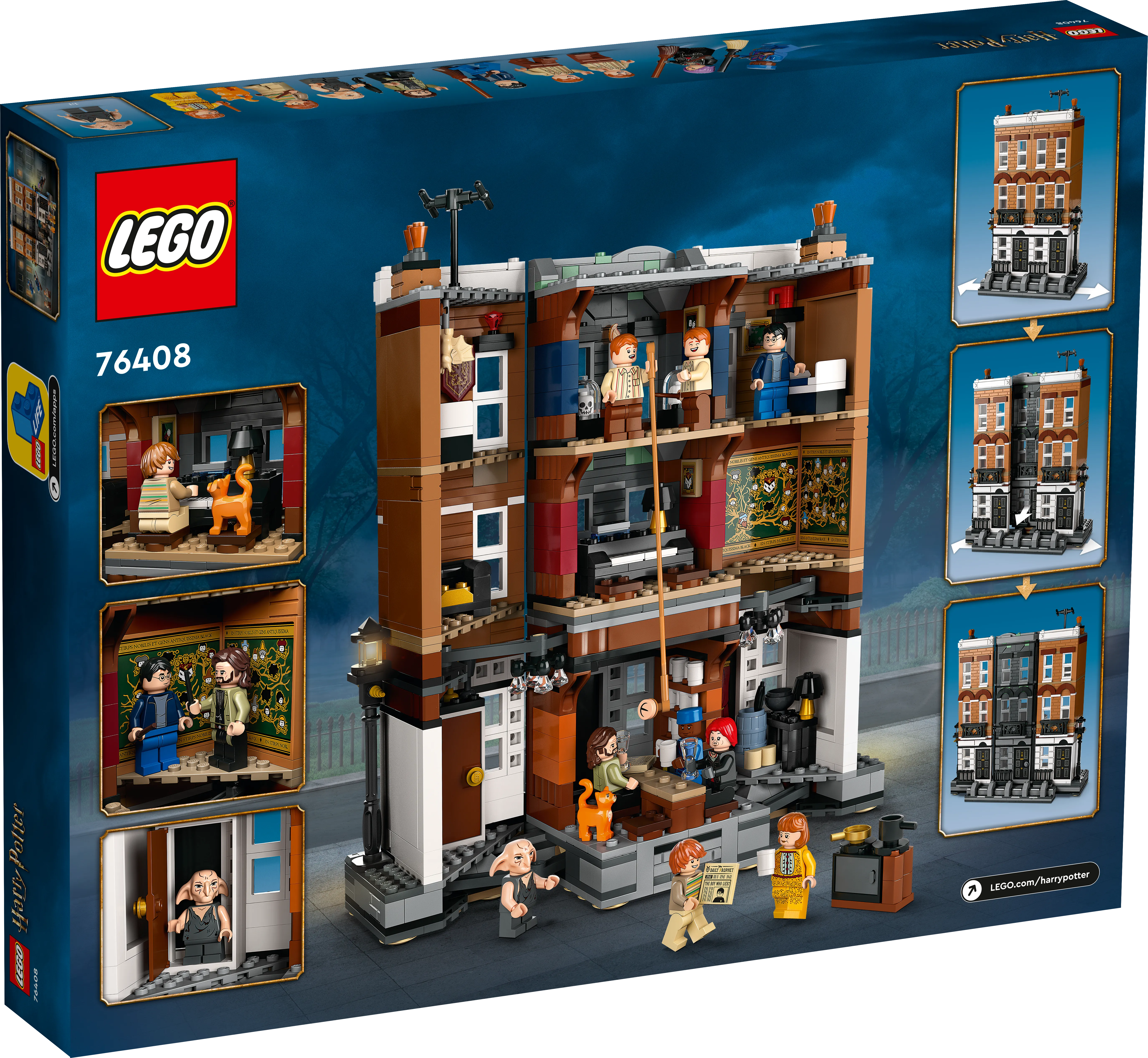 Picture of LEGO Harry Potter 76408 12 Grimmauld Place