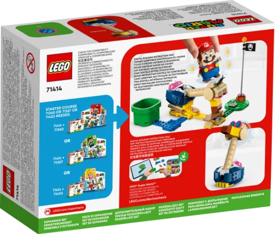 Picture of LEGO Super Mario 71414 Conkdor's Noggin Bopper Expansion Set