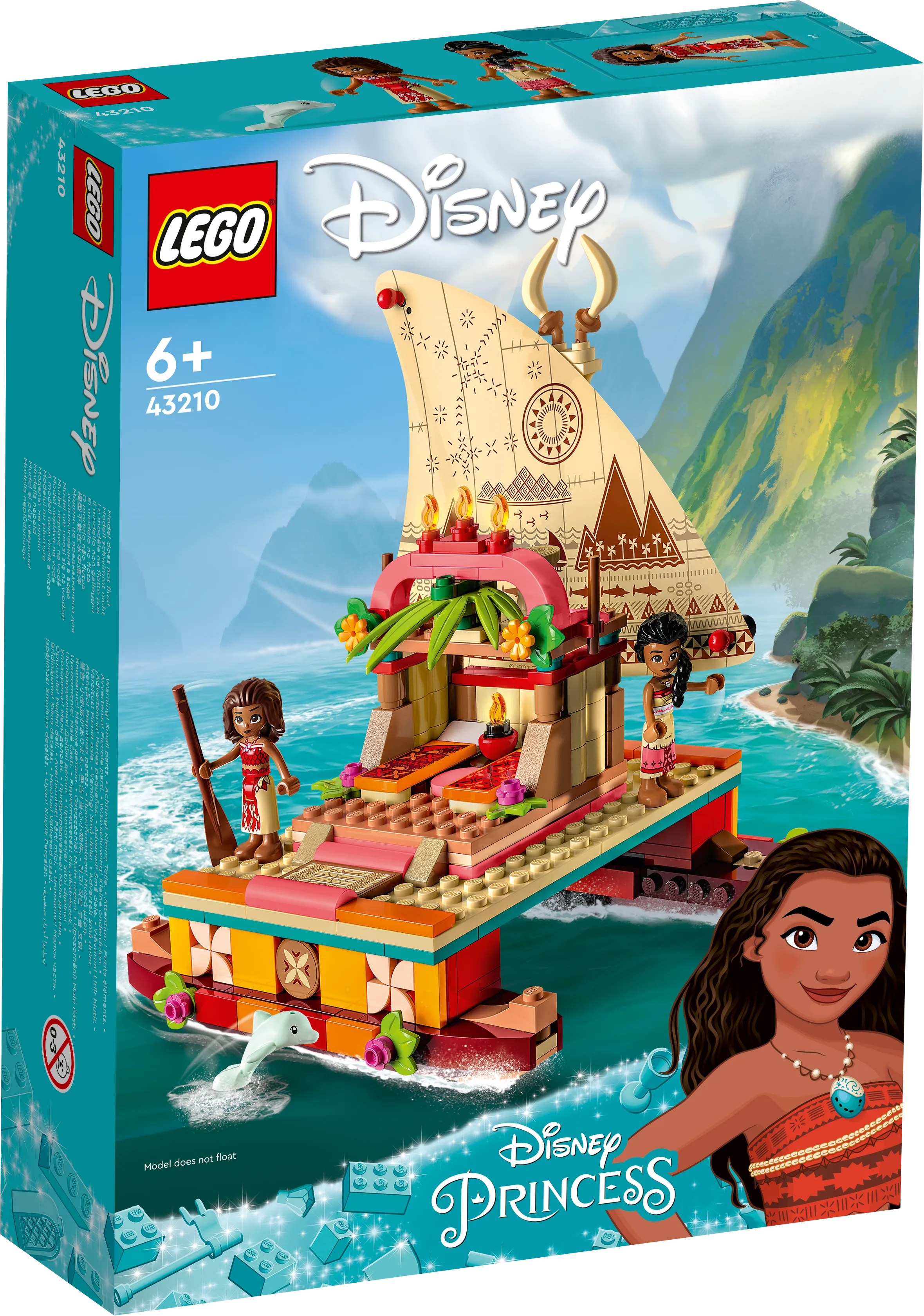 Picture of LEGO Disney 43210 Moana's Wayfinding Boat