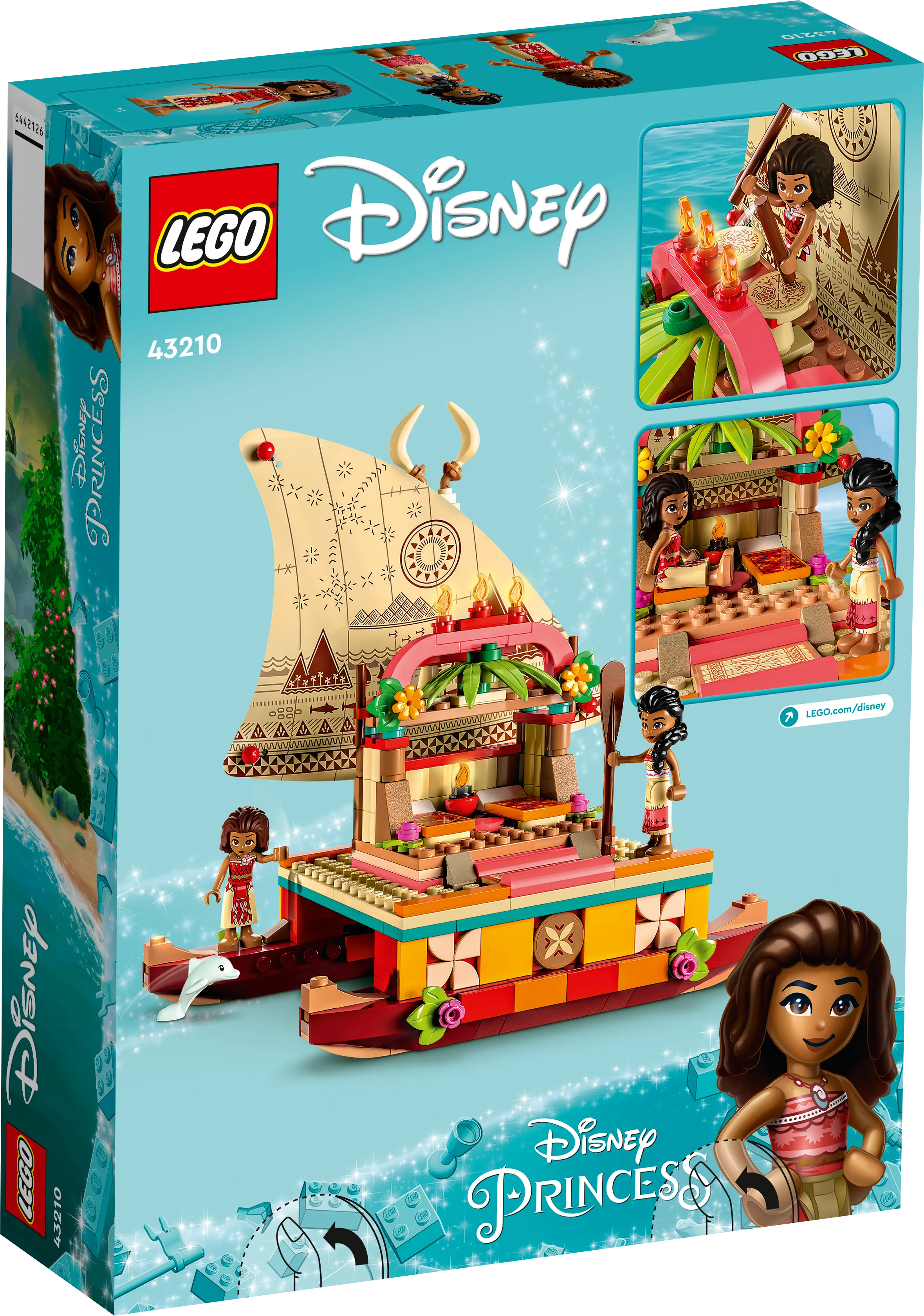 Picture of LEGO Disney 43210 Moana's Wayfinding Boat