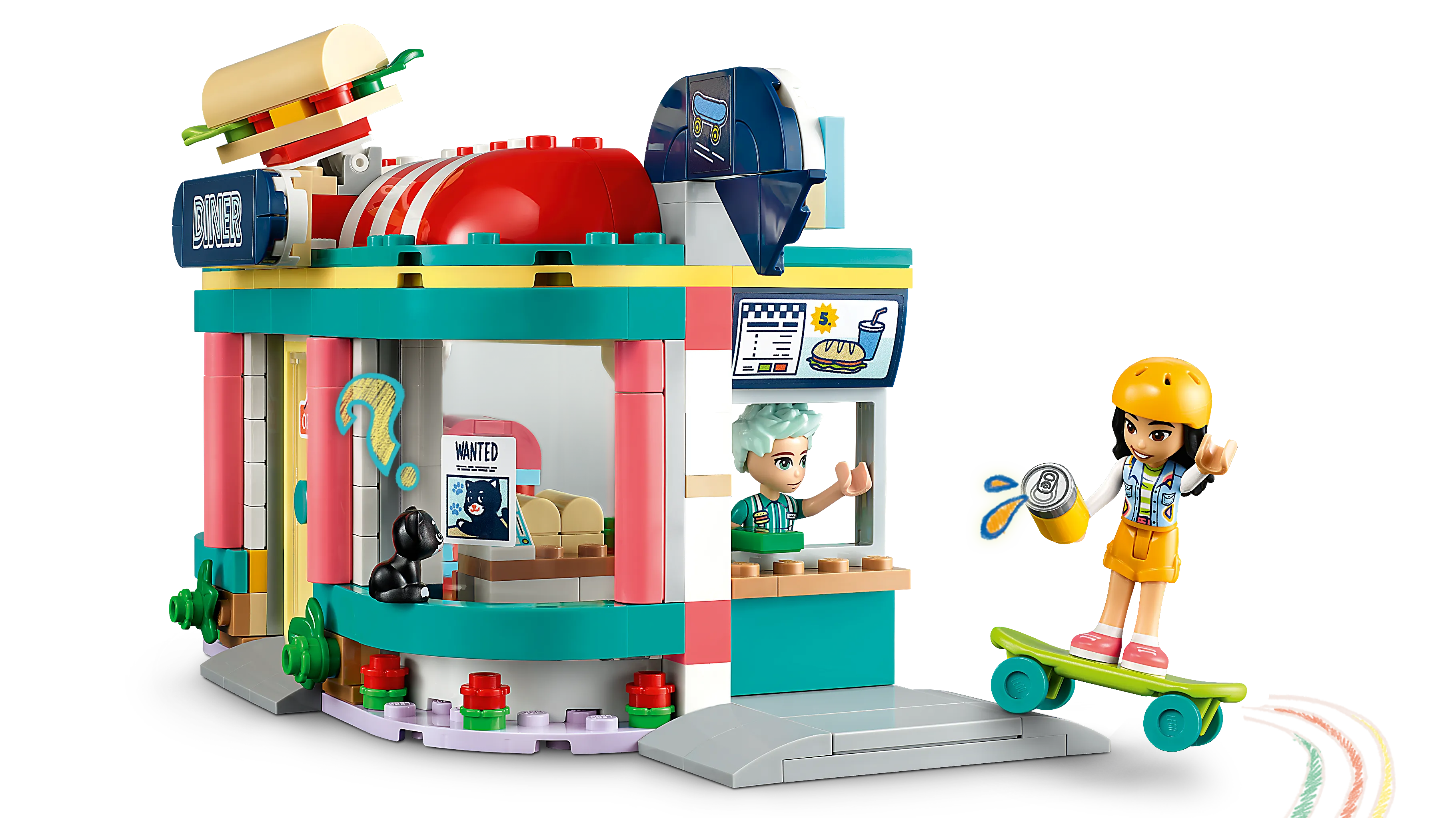 Picture of LEGO Friends 41728 Heartlake Downtown Diner