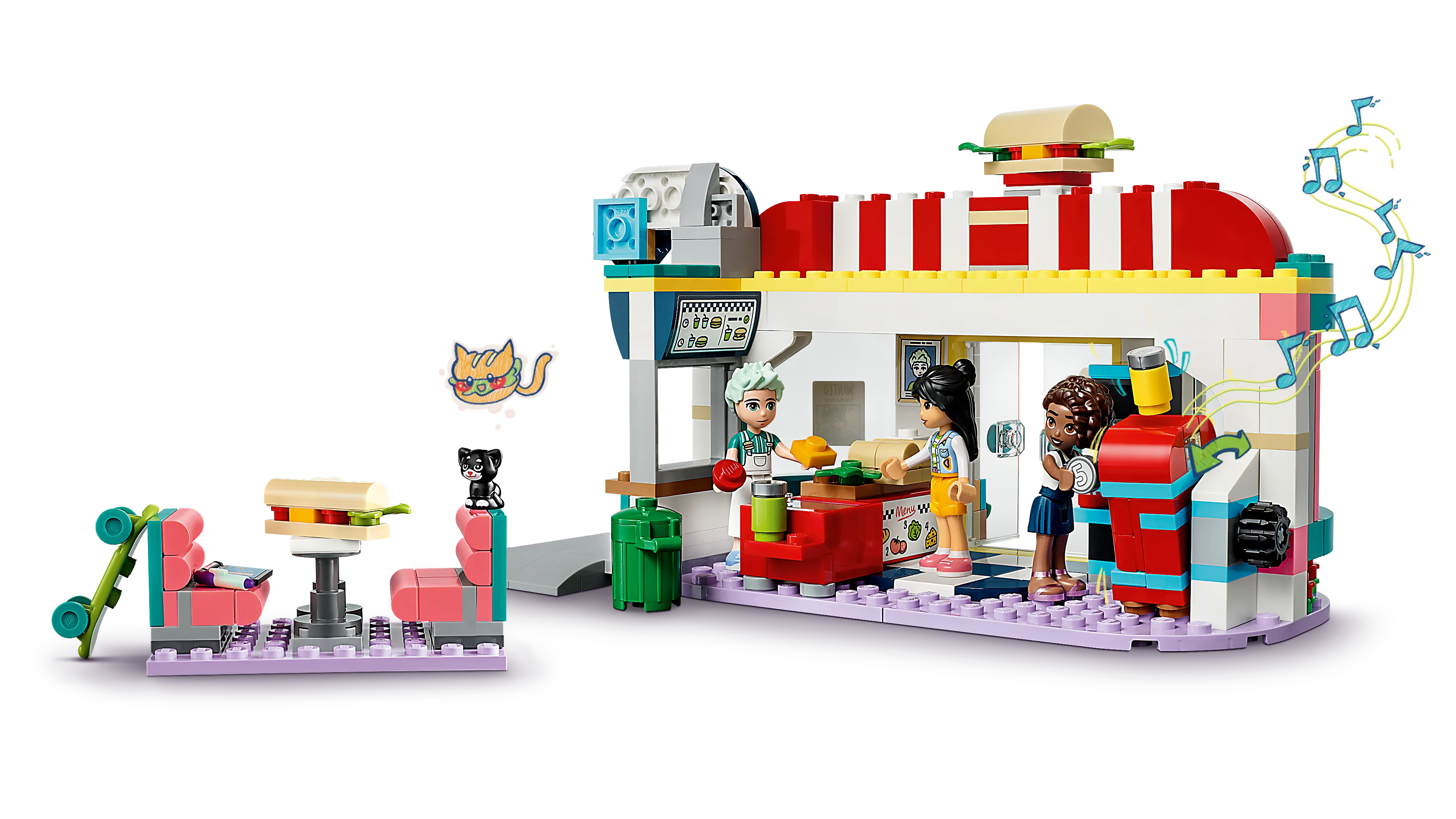 Picture of LEGO Friends 41728 Heartlake Downtown Diner